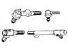 Rotule barre d'accouplement Tie Rod End Kit:45040-69075X